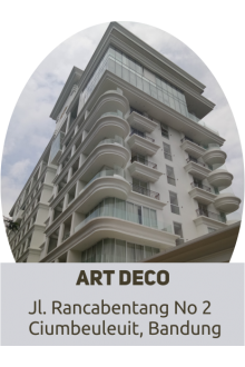 ART DECO, Jl. Rancabentang No 2, Ciumbeuleuit, Bandung